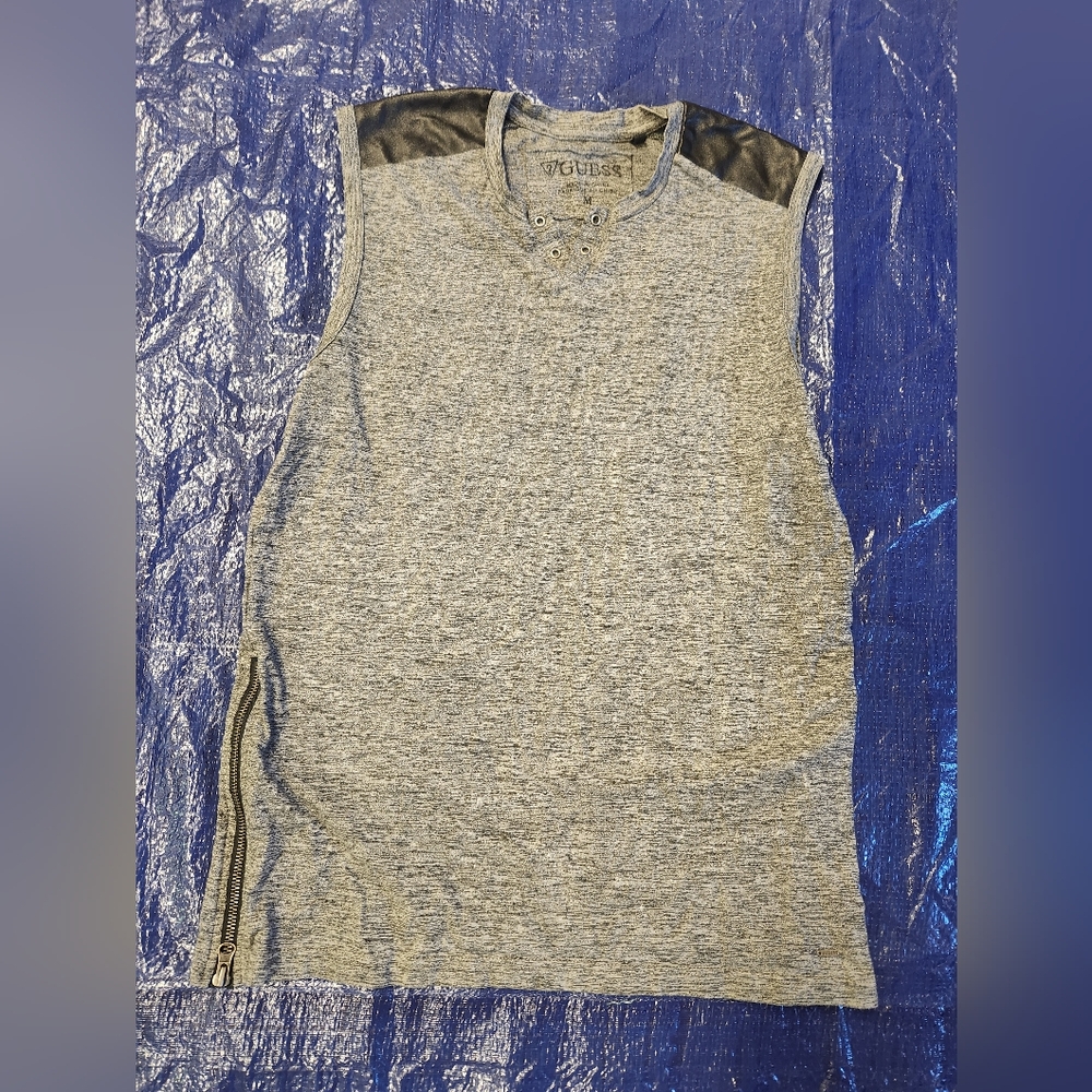 Guess Grey Athleisure Tank Top
